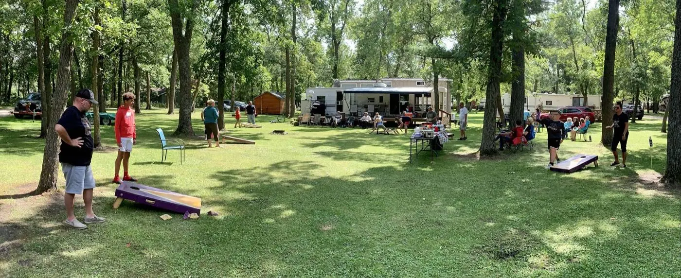 Sunset over Big Pine Lake