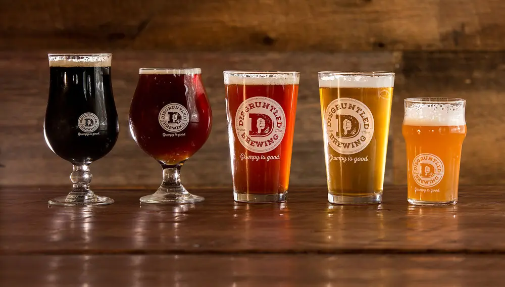 Disgruntled Brewing taproom interior