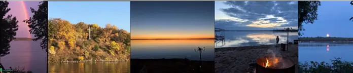 Little Pine Lake shoreline near Perham