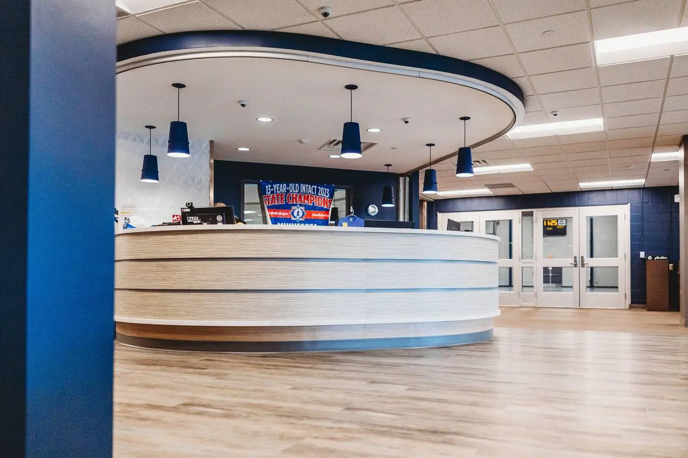 Perham Area Community Center pool and waterslides